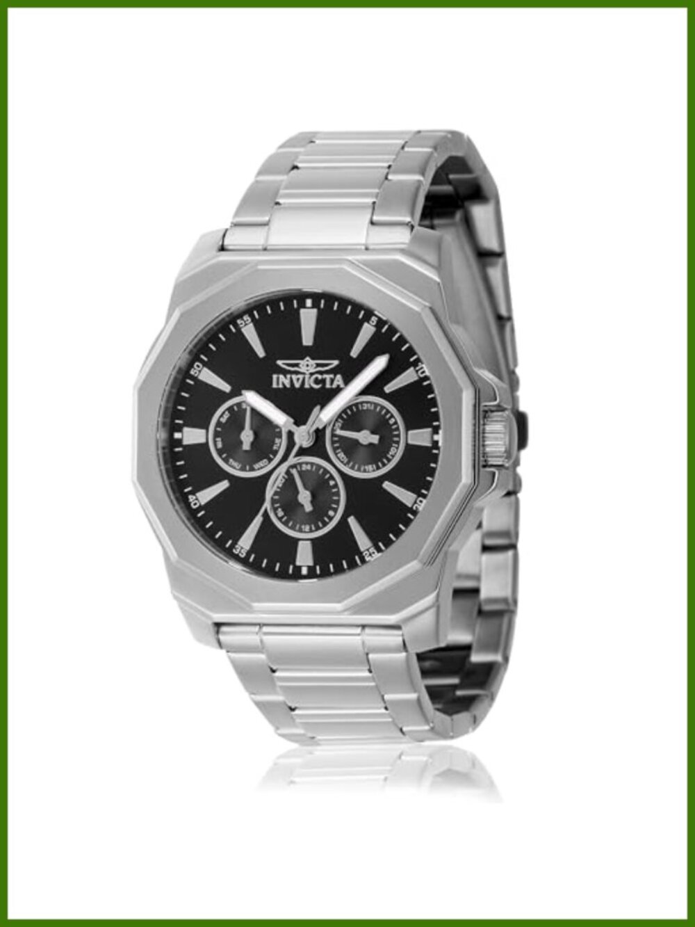 Invicta Speedway Stainless Steel Men's Quartz Watch 42mm